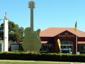 What does the country music Golden Guitar and shopping have in common?